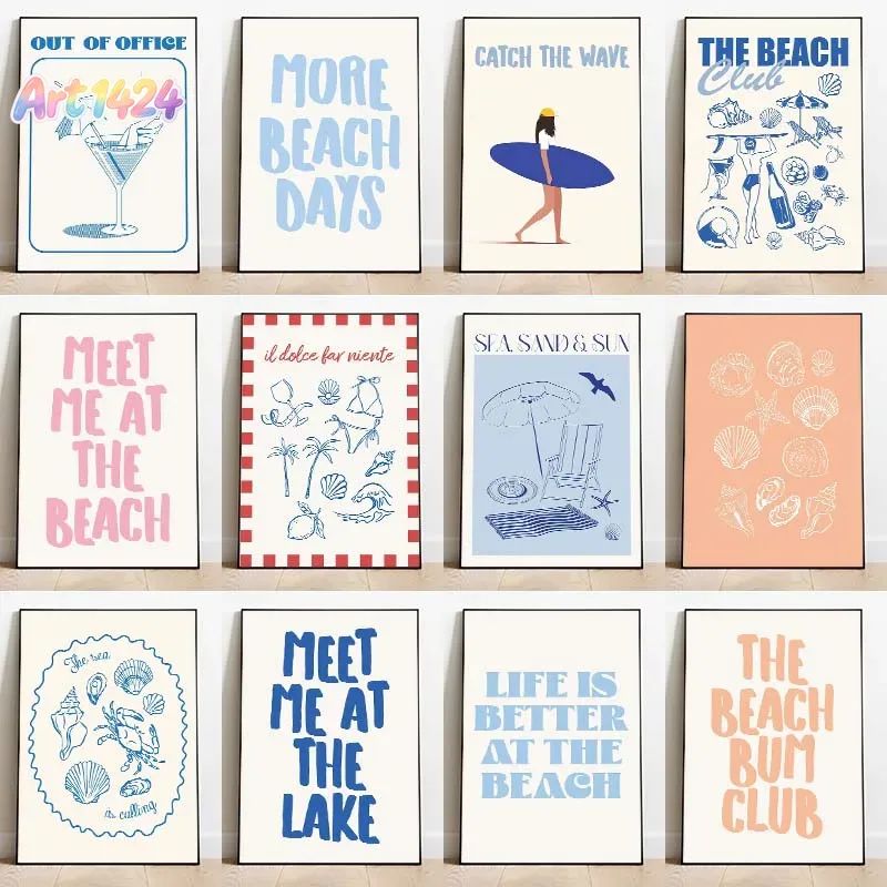 Summer Quotes - Seashells Meet Me At The Beach