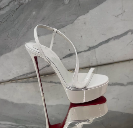 Summer Clothing On Sale - Metallic Leather Platform Stilettos Sandals sexy