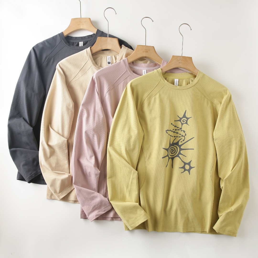 Summer Clothing Trends - Unisex High-Stretch Breathable Long-Sleeve T-Shirt –