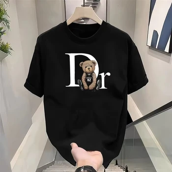 Summer Clothing Brands For Women - Luxury Brand Cute Bear Print Tee