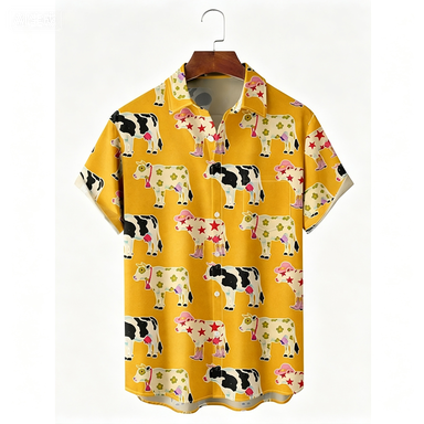 Summer Clothing Holiday - Fashionable Hawaiian Holiday Beach Flower Cat
