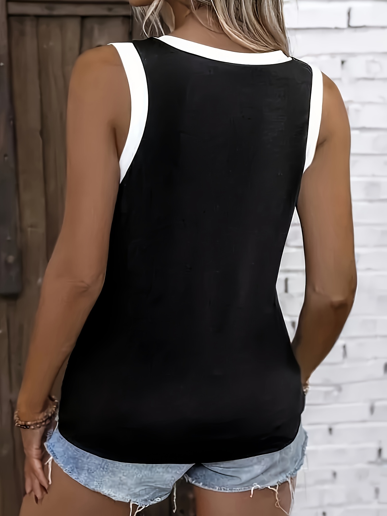 Plus Size Women's Sleeveless V - Summer Upf Clothing 评论和价格