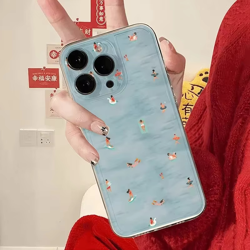 Summer Swimming Pattern Phone  - Summer Closet 评论和价格