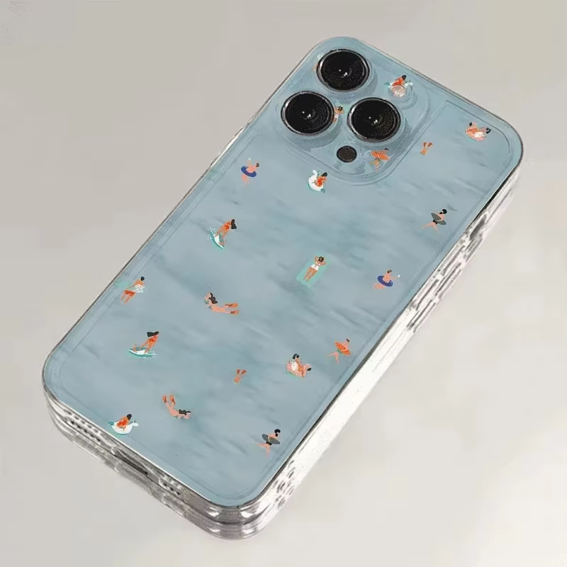 Summer Swimming Pattern Phone  - Summer Closet 评论和价格