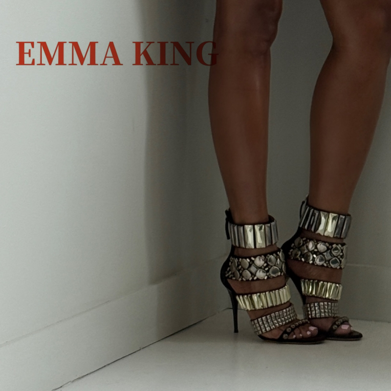 Black Embellished Ankle Strap  - Summer Clothing On Sale 评论和价格