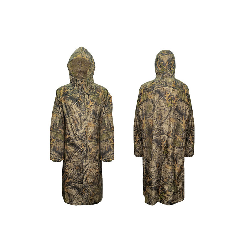 Camouflage Long Raincoat for M - Summer Rain Clothing 评论和价格