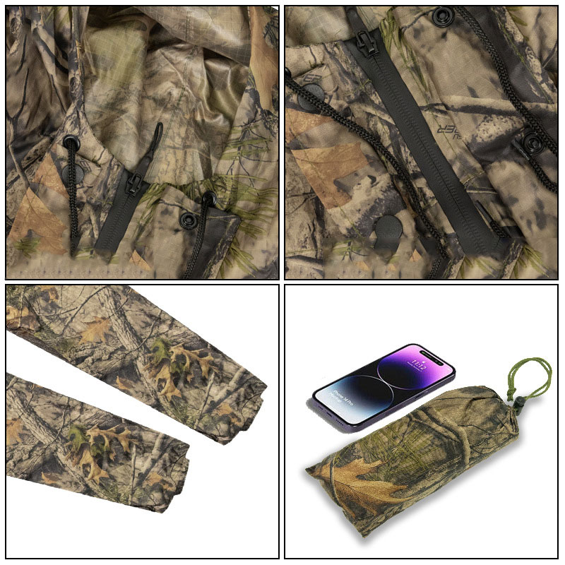Camouflage Long Raincoat for M - Summer Rain Clothing 评论和价格