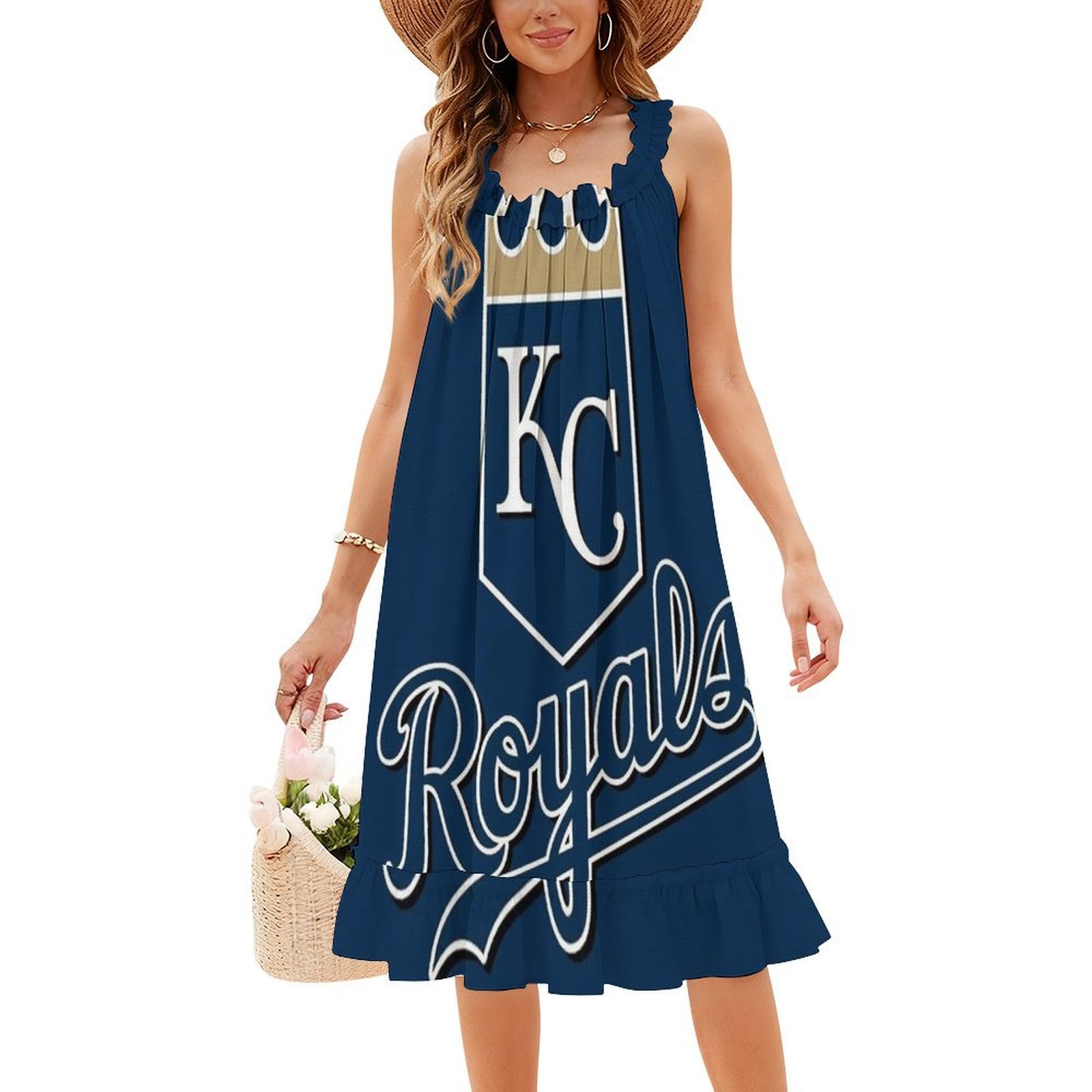 Kc Royals Floral Smock Dress F - Summer Quotes 评论和价格