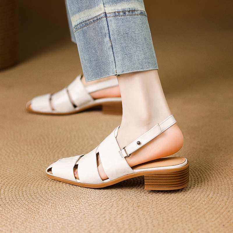 NEW Summer Women Sandals Genui - Summer Closet 评论和价格