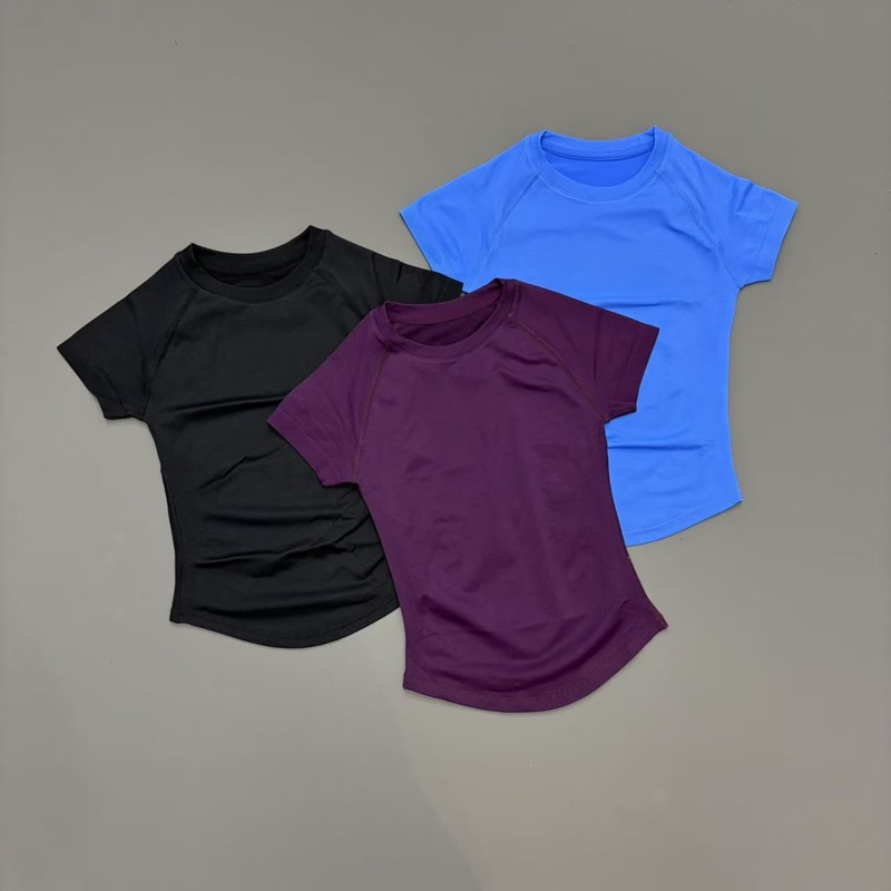 Short Sleeve Seamless Yoga Top - Summer Yoga Clothing 评论和价格