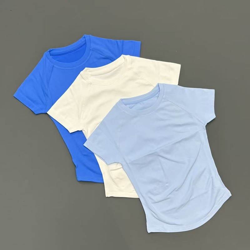 Short Sleeve Seamless Yoga Top - Summer Yoga Clothing 评论和价格