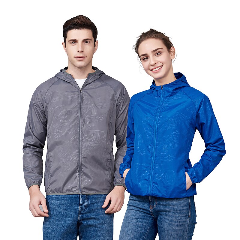 LNGXO Unisex Hiking Jacket Men - Summer Rain Clothing 评论和价格