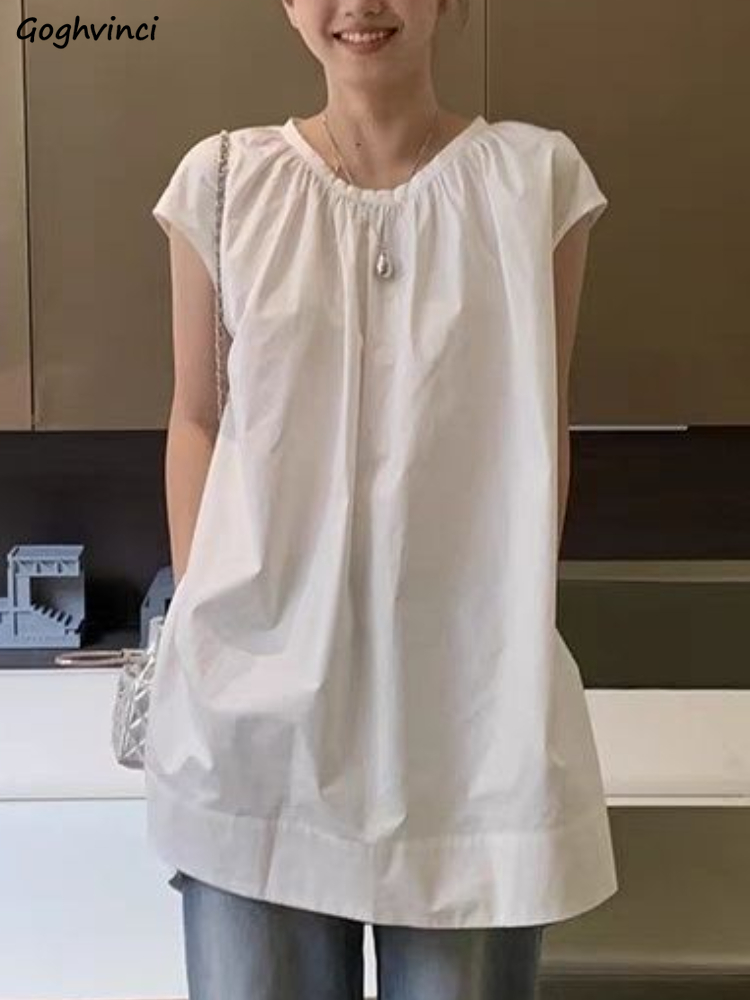 Sleeveless Blouses Women Vinta - Summer Clothing In French 评论和价格