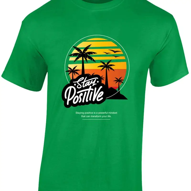 Stay Positive Summer Beach Cas - Summer Clothing Holiday 评论和价格