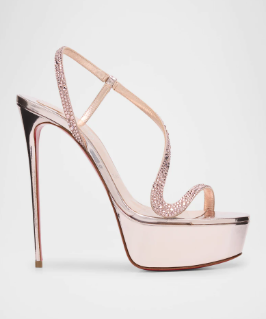 Metallic Leather Platform Stil - Summer Clothing On Sale 评论和价格