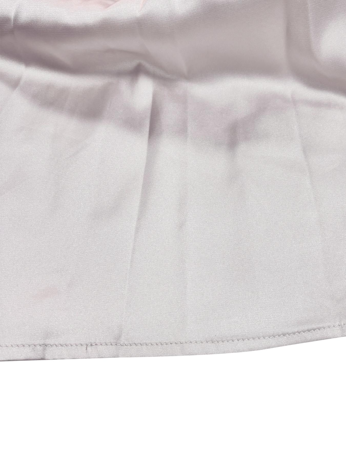 【Plus Size】 Solid Color Tie Fr - Summer Clothing Plus 评论和价格