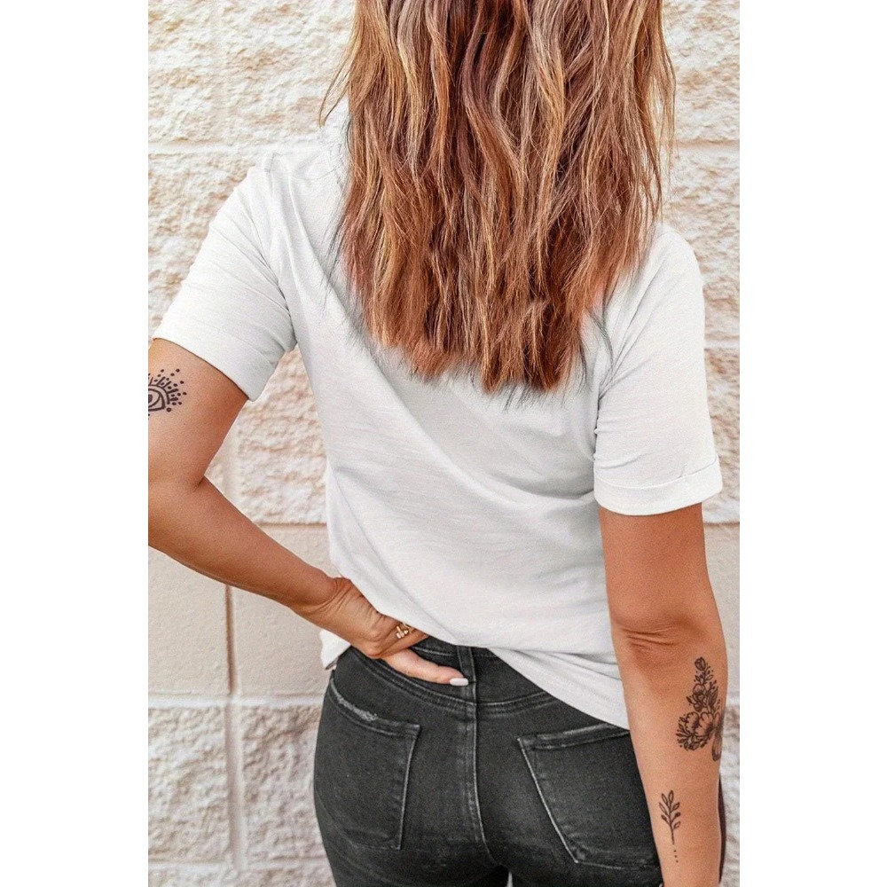 Women'S Casual Summer T-Shirt  - Summer Clothing Aesthetic 评论和价格
