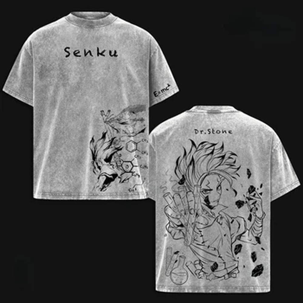 Ishigami Senkuu Dr.STONE T-shi - Summer Clothing Italy 评论和价格