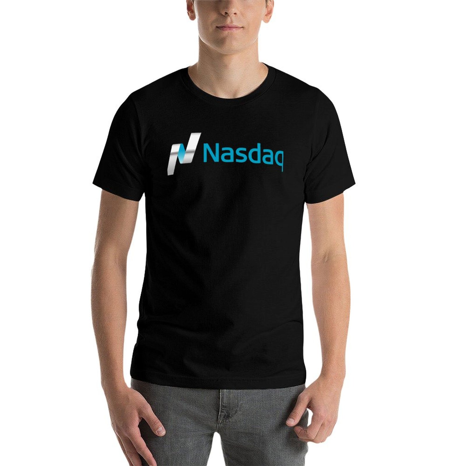 Nasdaq stock For Fans T-Shirt  - Summer Clothing Aesthetic 评论和价格