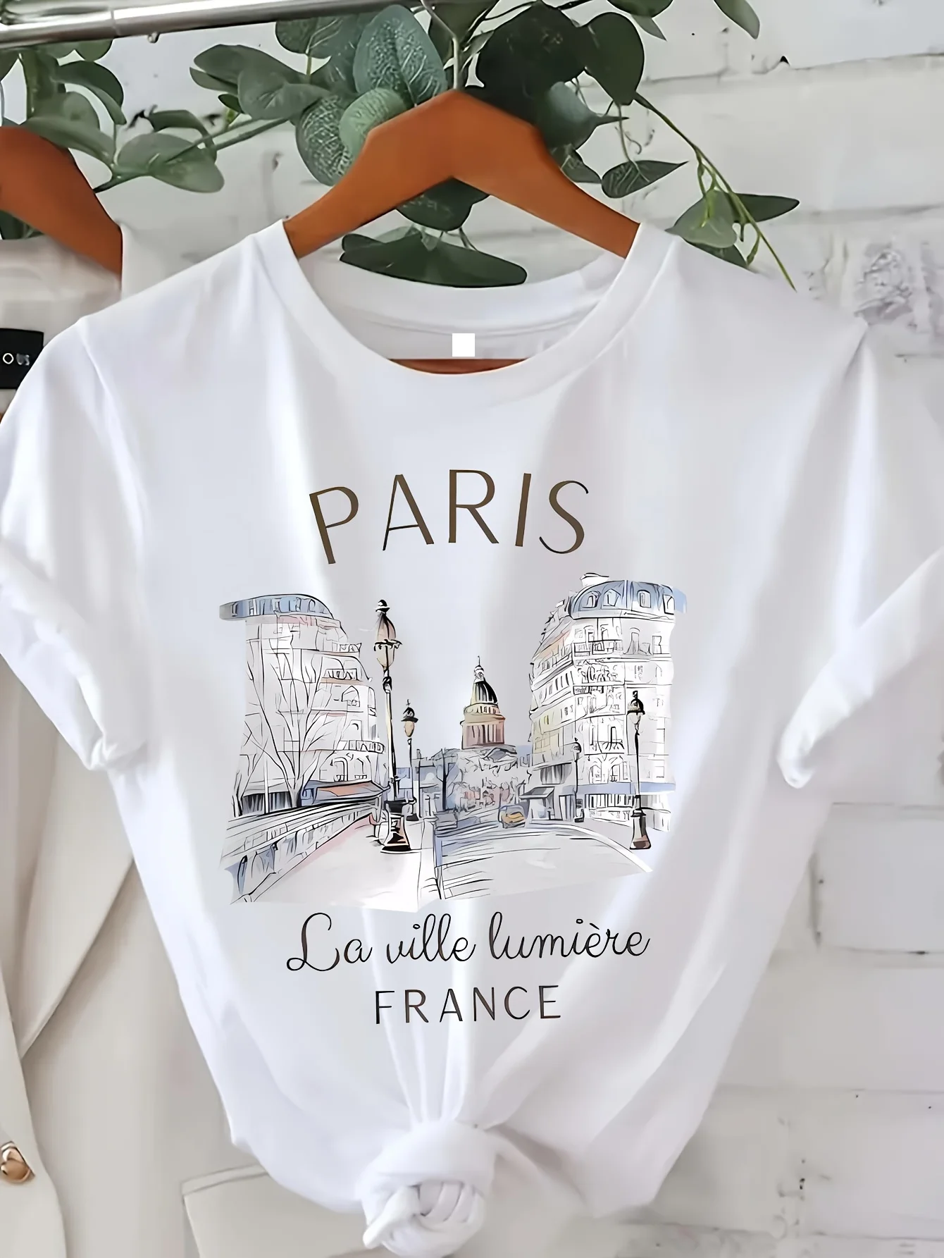 Fashion Graphic T Shirt Paris  - Summer Clothing In Paris 评论和价格