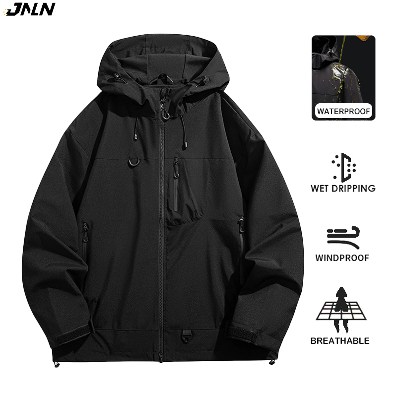 JNLN Unisex Waterproof Windbre - Summer Rain Clothing 评论和价格