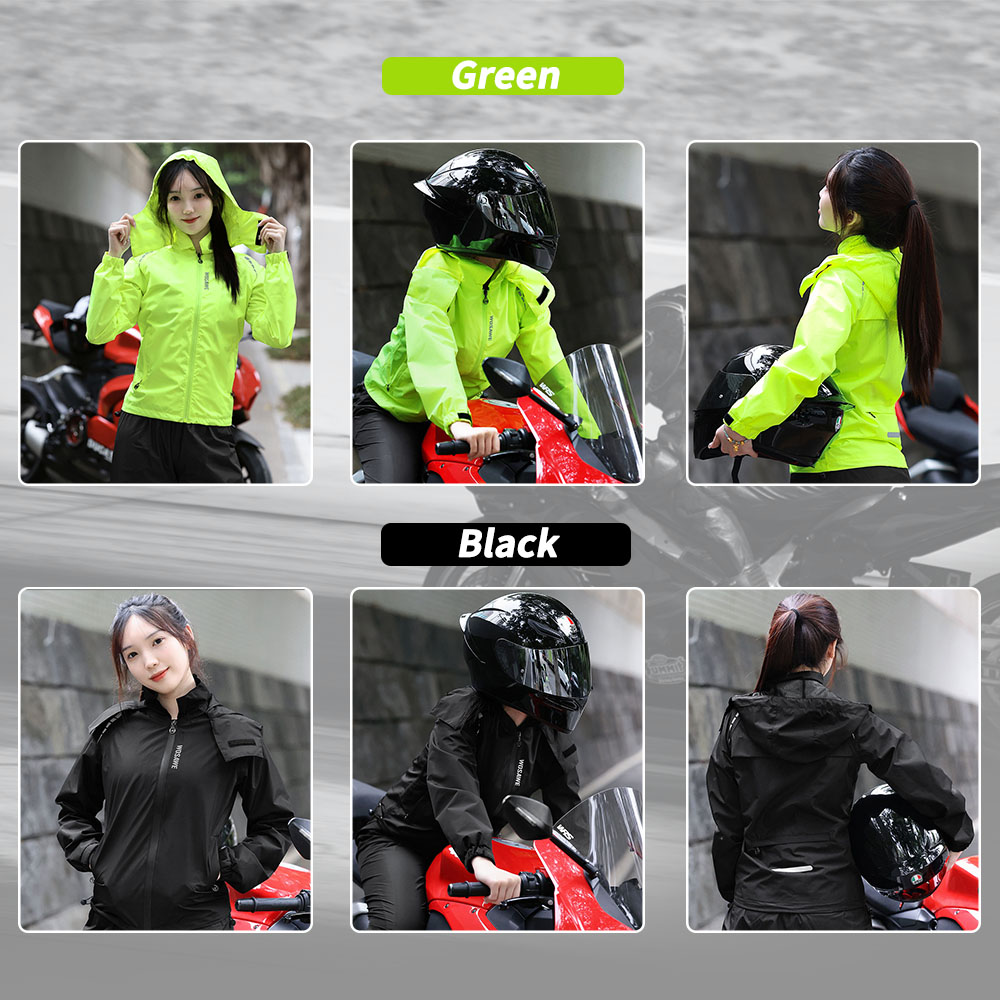 WOSAWE Cycling Raincoat Women  - Summer Rain Clothing 评论和价格