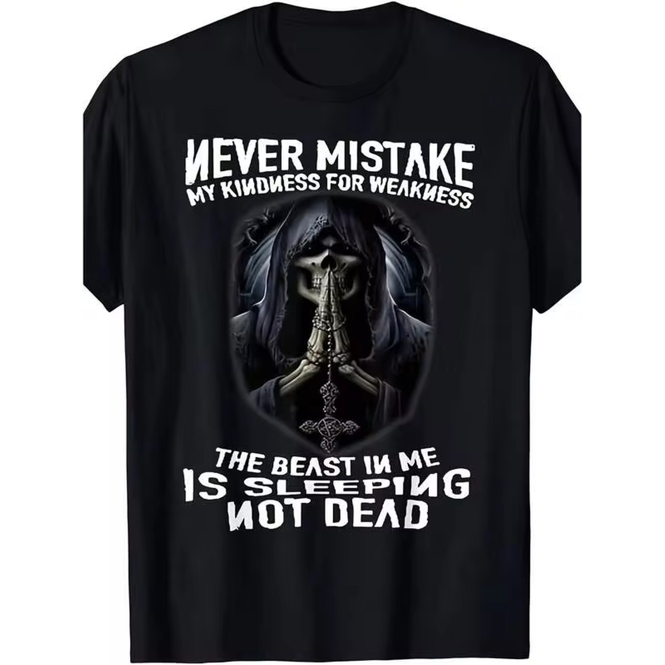 Men's Pure Gothic Skull Patter - Summer Clothing Aesthetic 评论和价格
