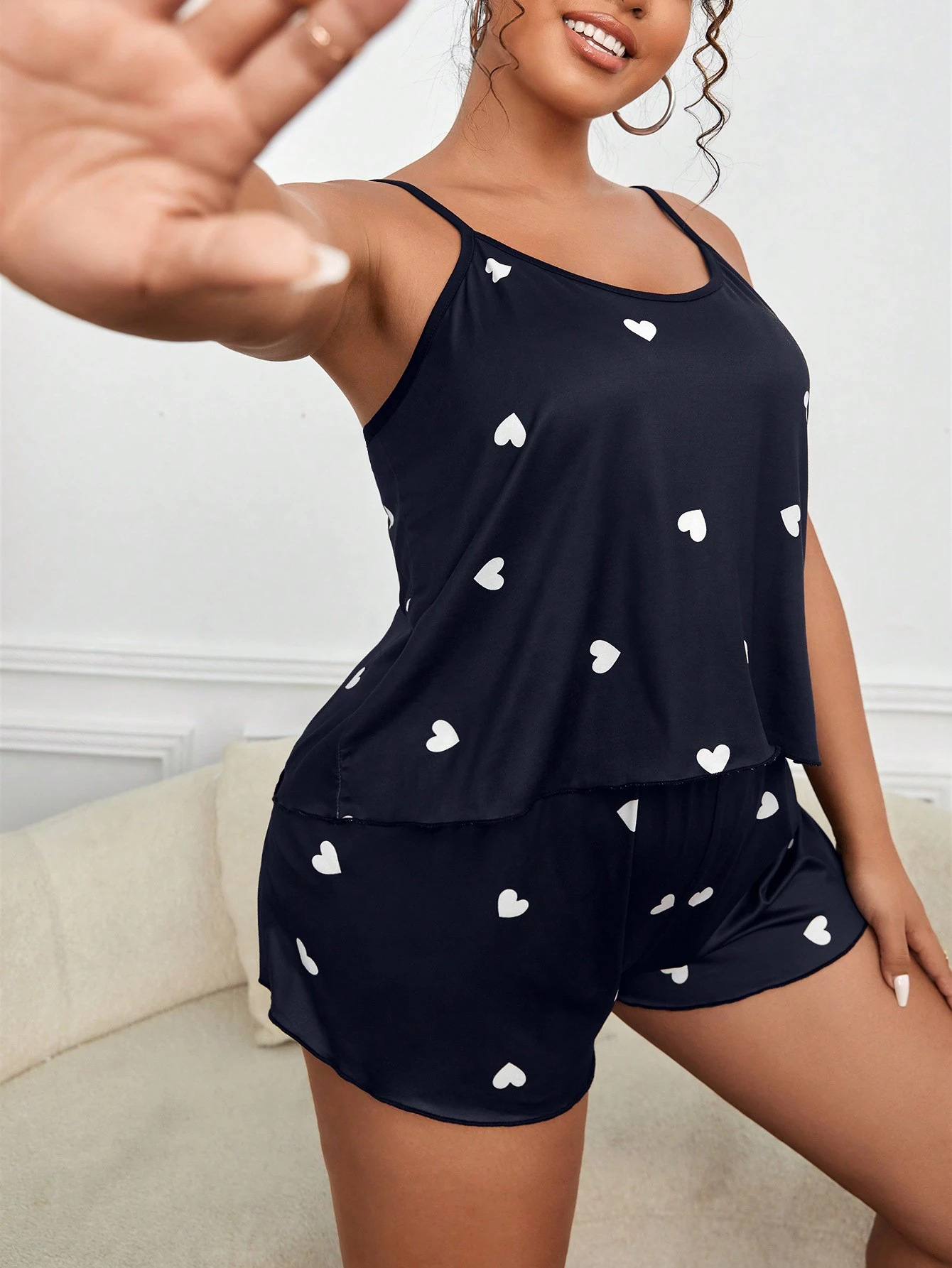 2 Pieces Pajamas Set for Women - Summer Clothing Women 评论和价格