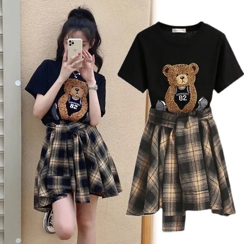 Summer Women's Skirt And Top S - Summer Clothing Aesthetic 评论和价格