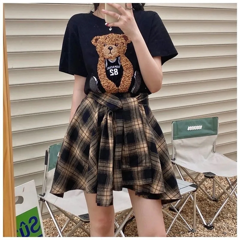 Summer Women's Skirt And Top S - Summer Clothing Aesthetic 评论和价格