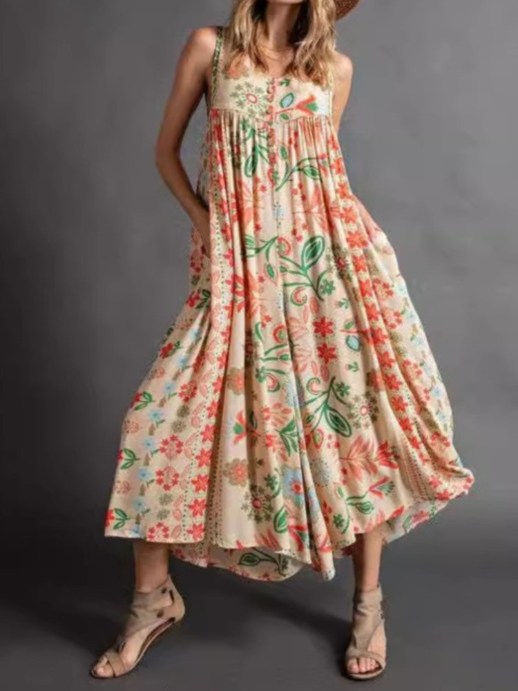 Fashion Print Jumpsuit For Wom - Summer Clothing Holiday 评论和价格