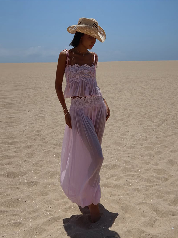 2026 Summer Fashion Square Nec - Summer Vacation Clothing Women 评论和价格