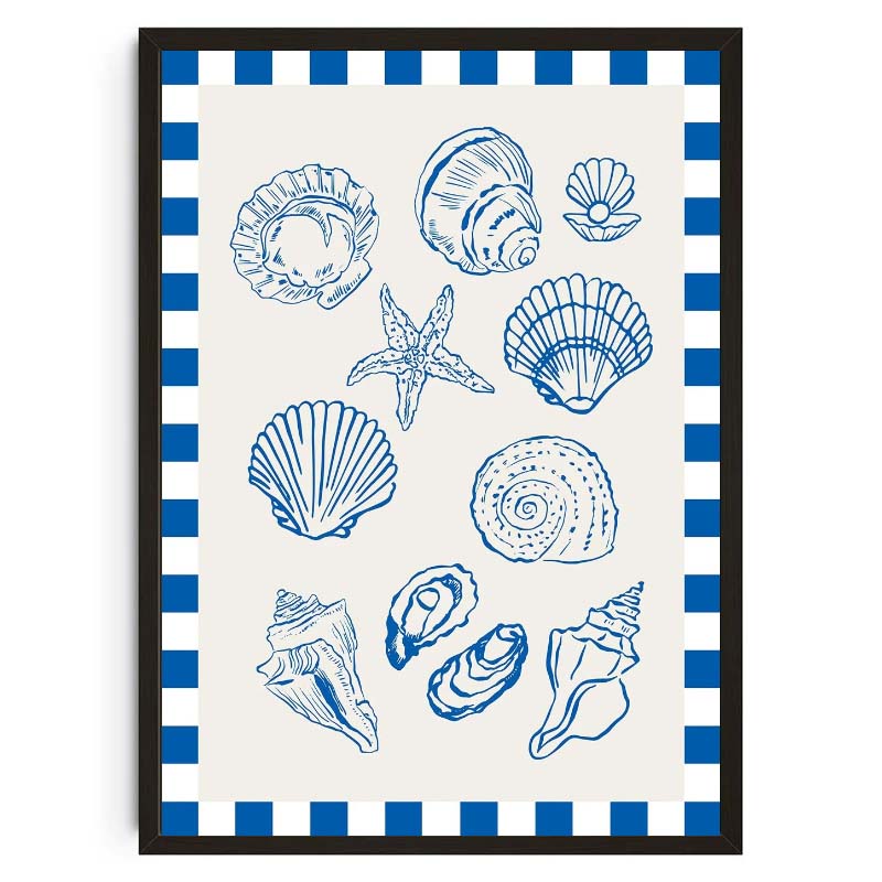 1pc framelessSeashells Meet Me - Summer Quotes 评论和价格