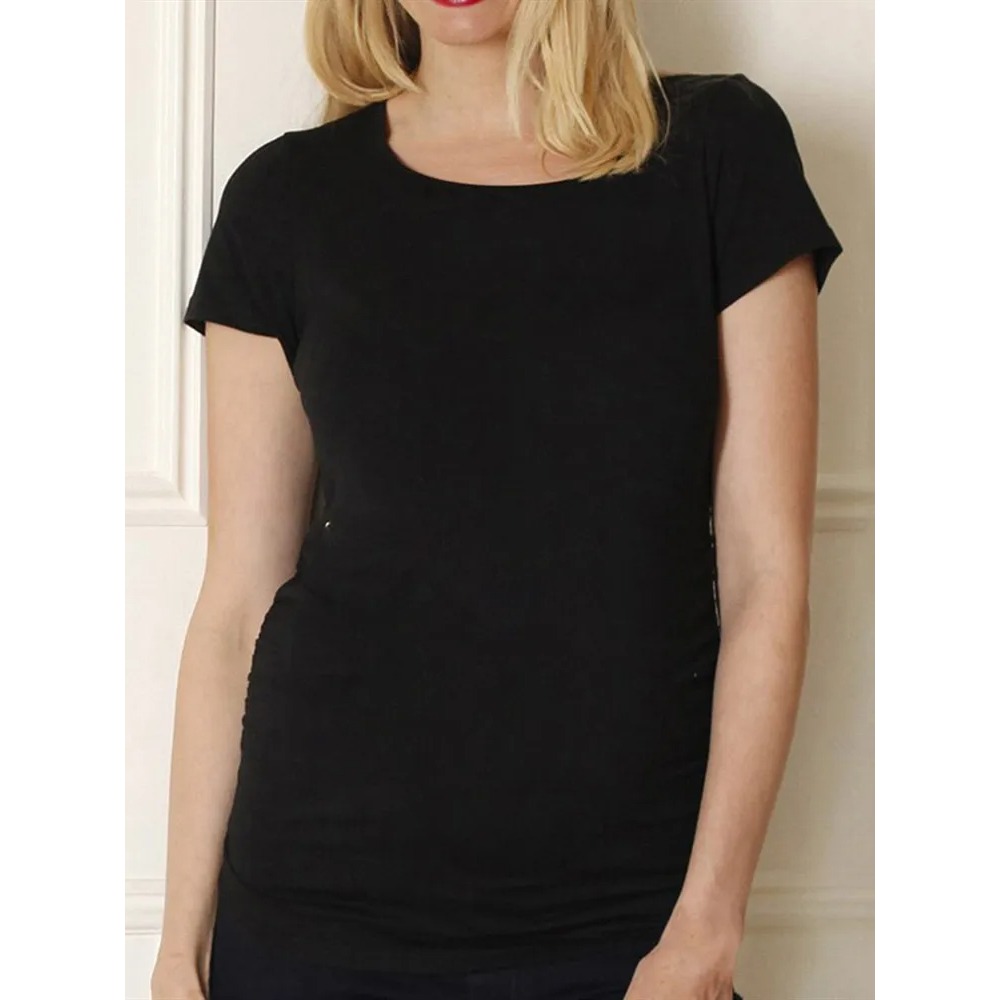 Neck Short Sleeve Women's Clot - Summer Clothing Aesthetic 评论和价格
