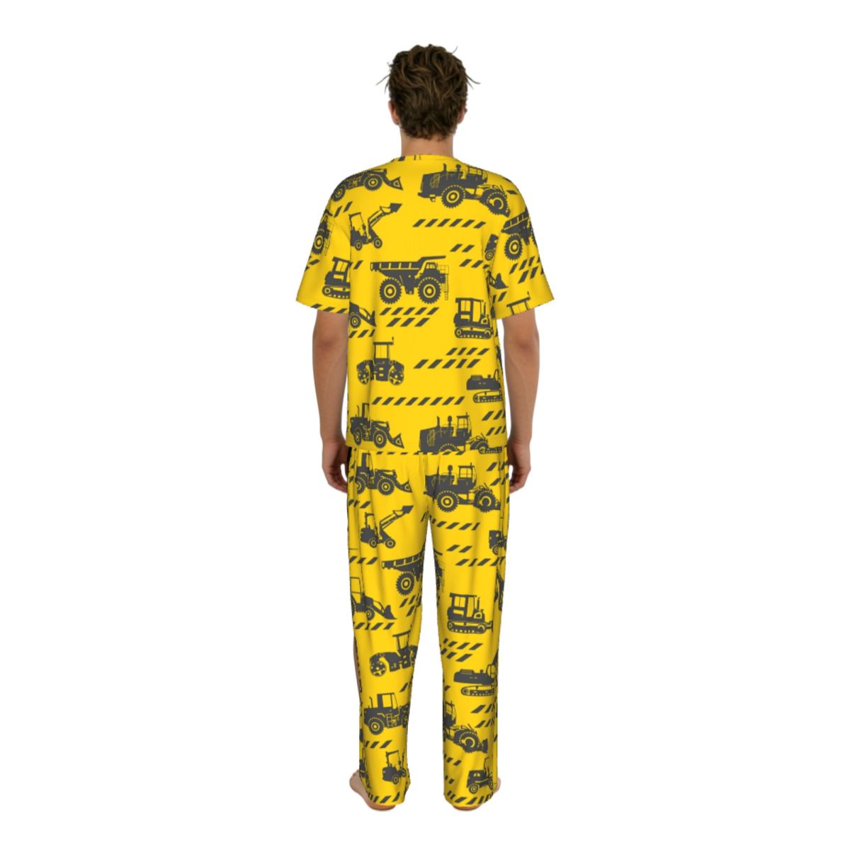 Men Pajamas Suit Short Sleeved - Summer Clothing Cartoon 评论和价格