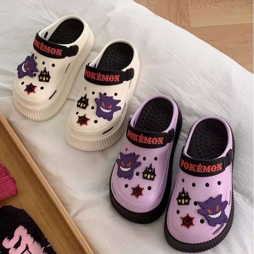 Pokemon Gengar Slippers Sylveo - Summer Clothing Holiday 评论和价格