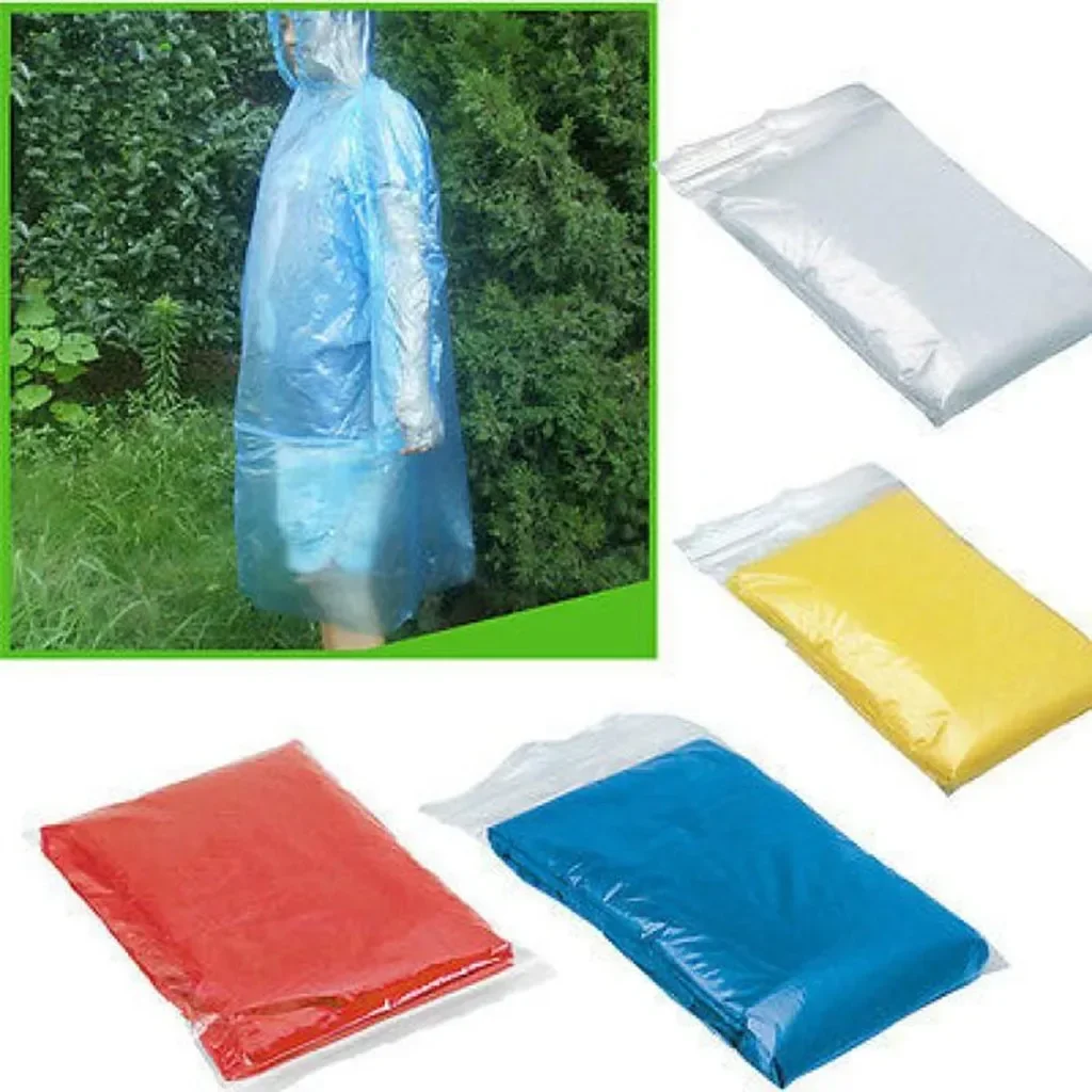 5/10PC Disposable Raincoat Adu - Summer Rain Clothing 评论和价格