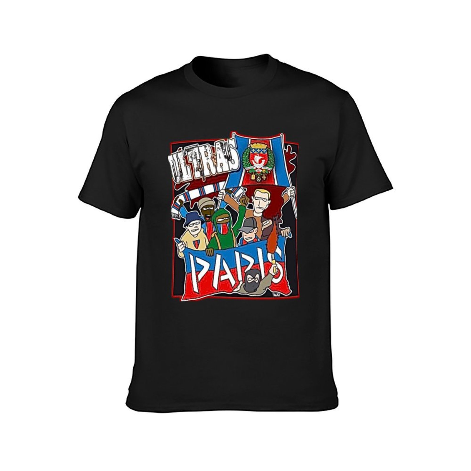 Ultras Paris T-Shirt Aesthetic - Summer Clothing In Paris 评论和价格