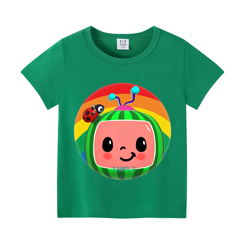 Cocomelons Baby T-Shirts Anime - Summer Clothing Cartoon 评论和价格