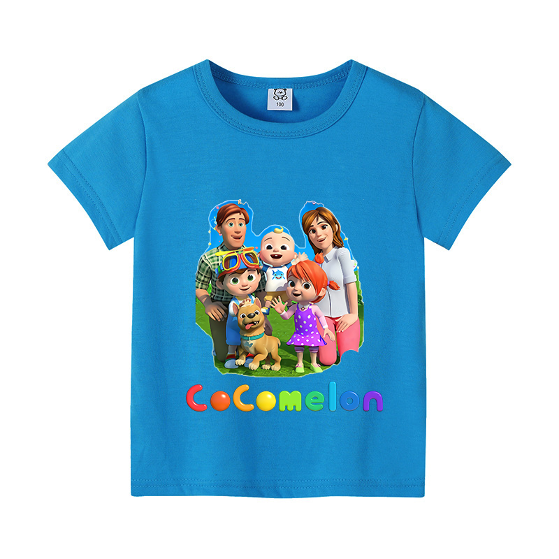 Cocomelons Baby T-Shirts Anime - Summer Clothing Cartoon 评论和价格
