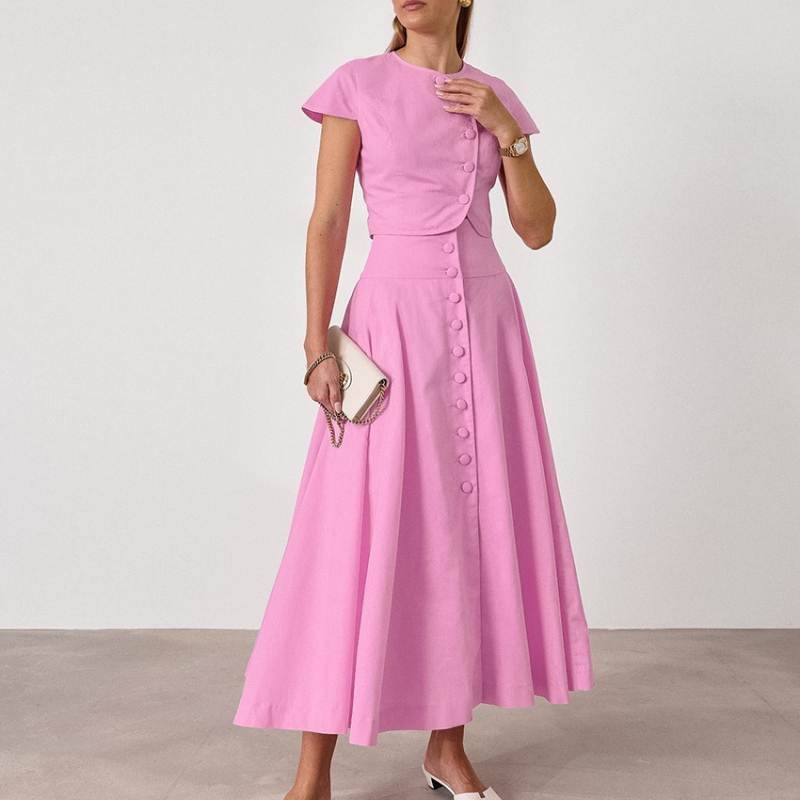 French Style Elegant A-line Lo - Summer Clothing In French 评论和价格