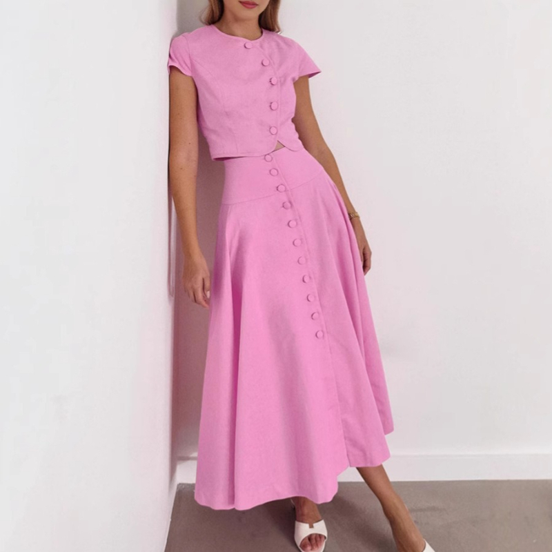 French Style Elegant A-line Lo - Summer Clothing In French 评论和价格