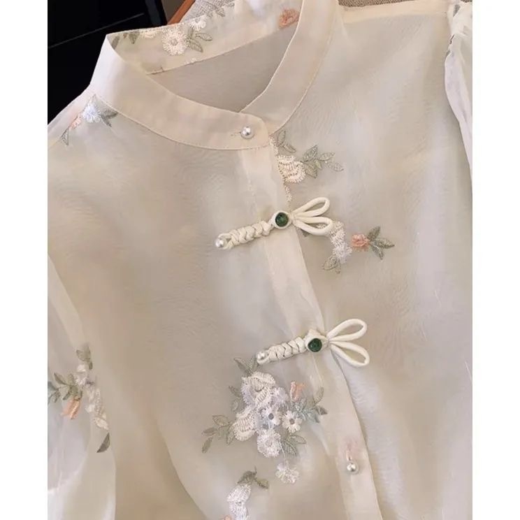 Long Sleeve Shirts Womens Chif - Summer Clothing Holiday 评论和价格