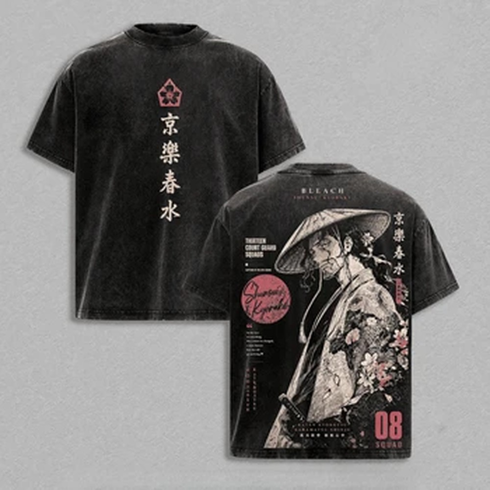 Kyoraku Shunsui Anime BLEACH T - Summer Clothing Italy 评论和价格